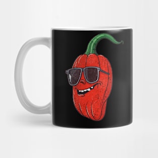 Vintage Hot Spicy Chili Pepper Mug